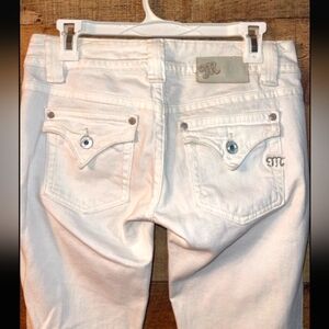 SOLD Miss Me White Jeans